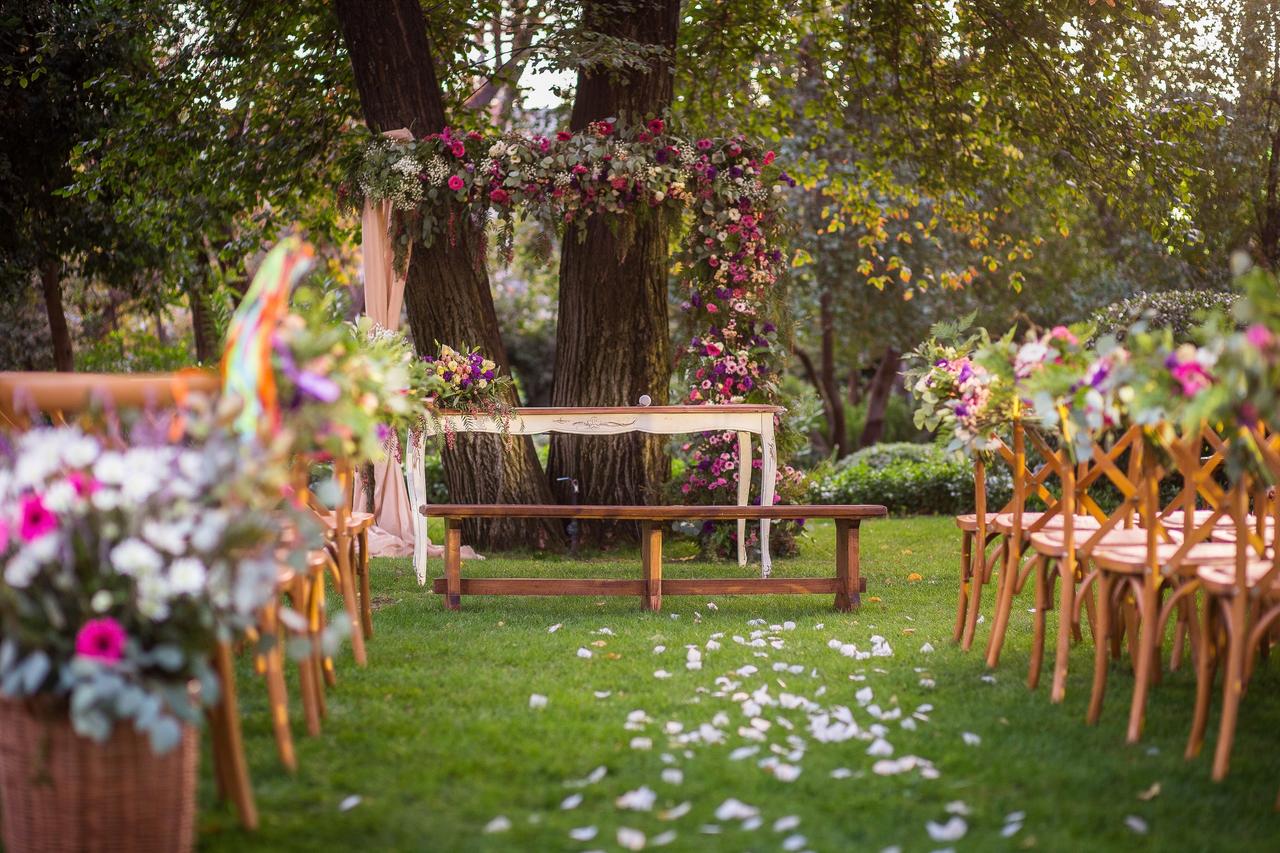 Ideas originales para decoración de bodas al aire libre