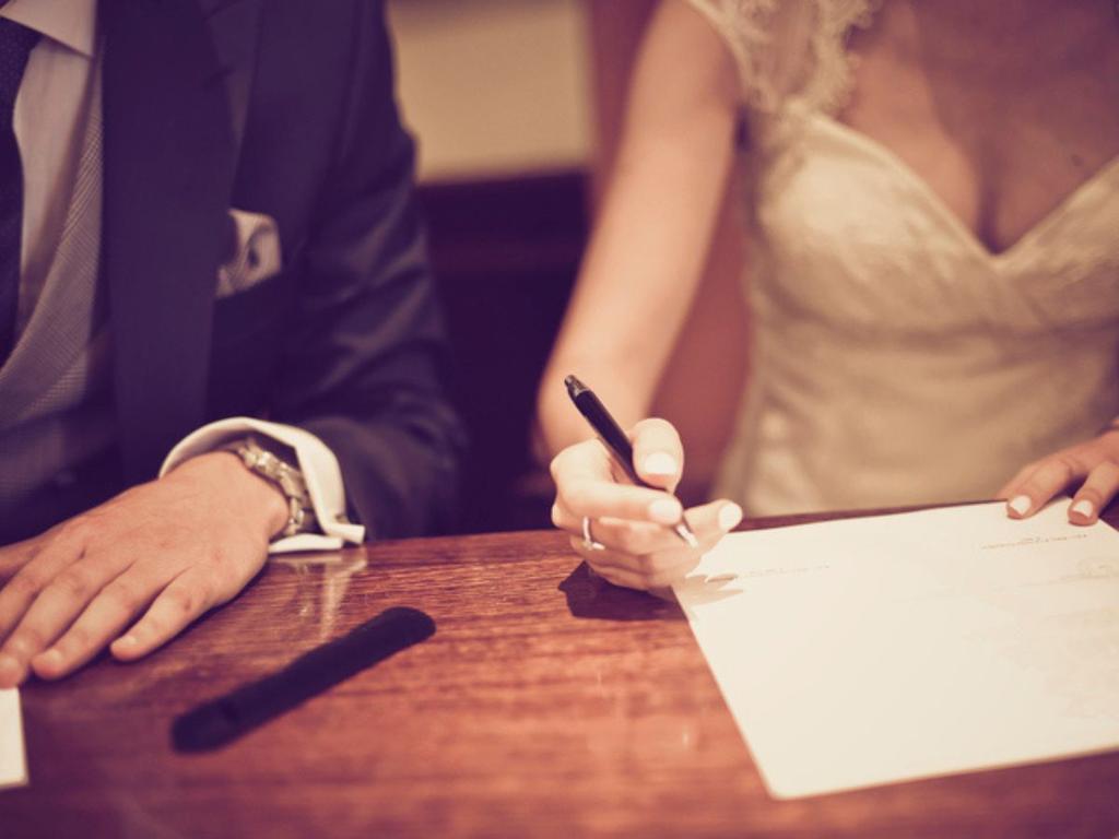 Papeles necesarios para casarse