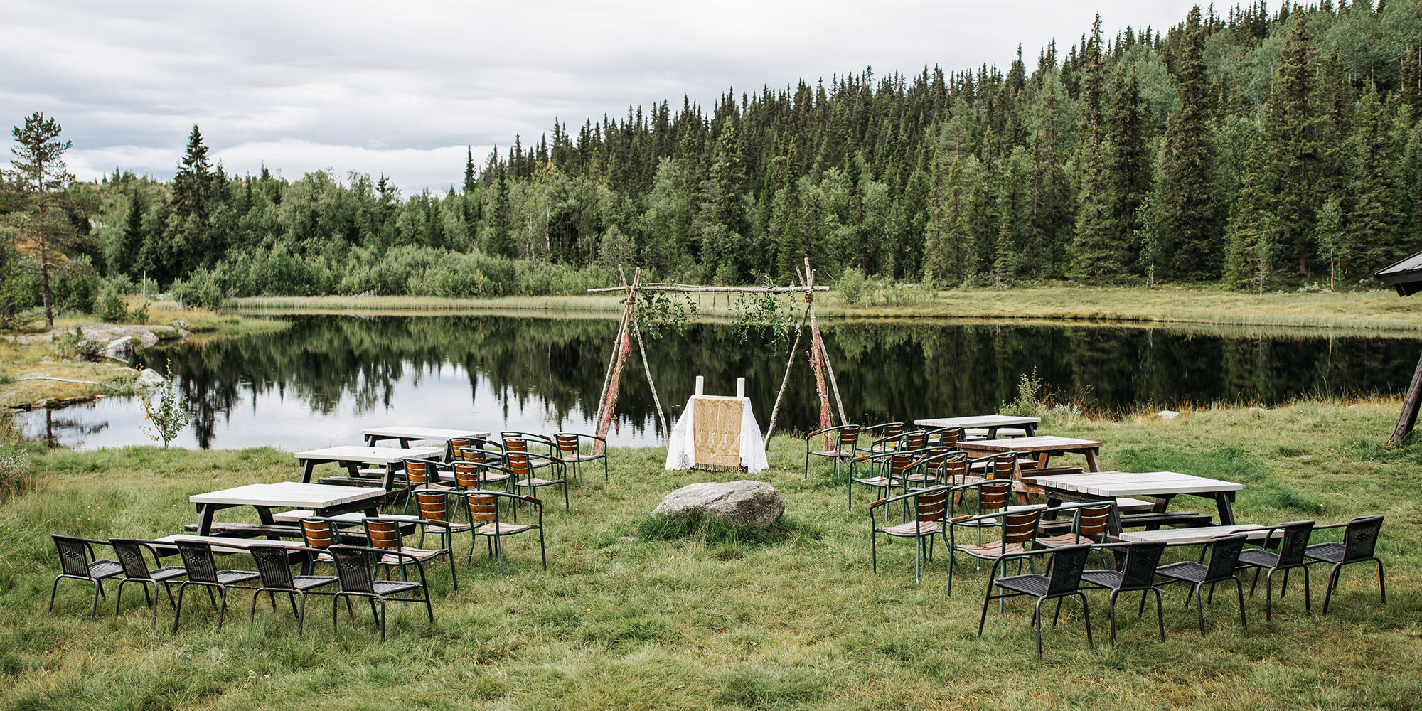 Cómo proteger tu boda al aire libre del mal clima