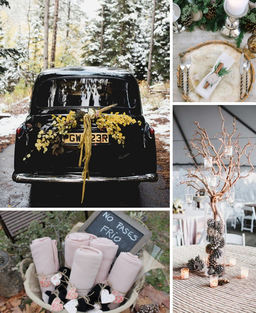 Ideas para bodas de invierno
