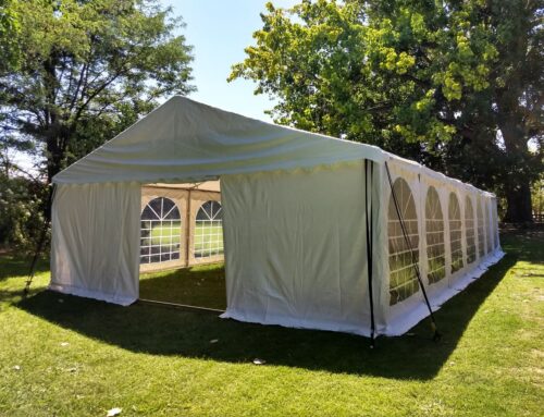 Carpas cerradas: celebra al aire libre en cualquier época