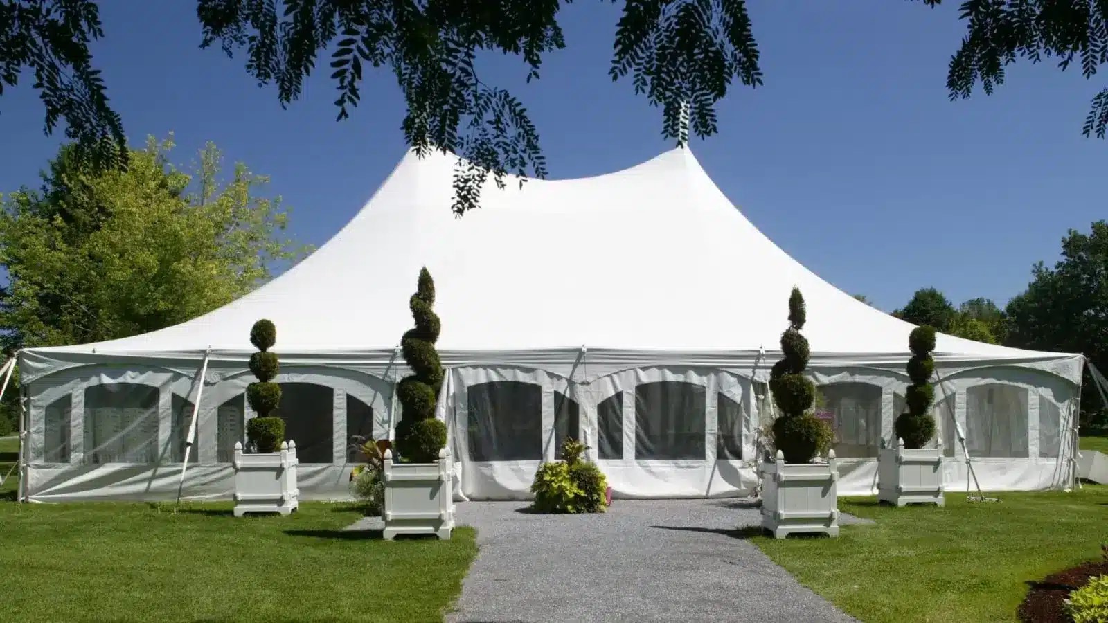Carpas para eventos resistentes