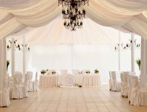 Carpas con cortinas: espacios elegantes y personalizados
