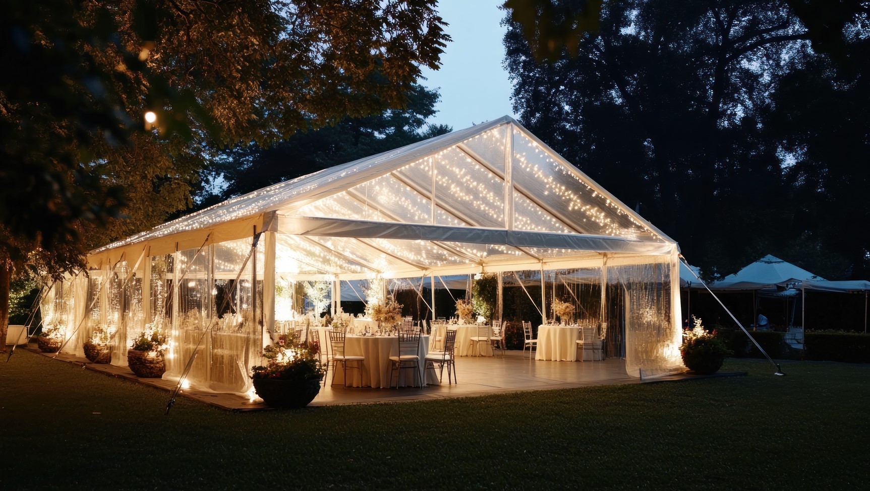 Qué precio tiene el alquiler de una carpa para eventos