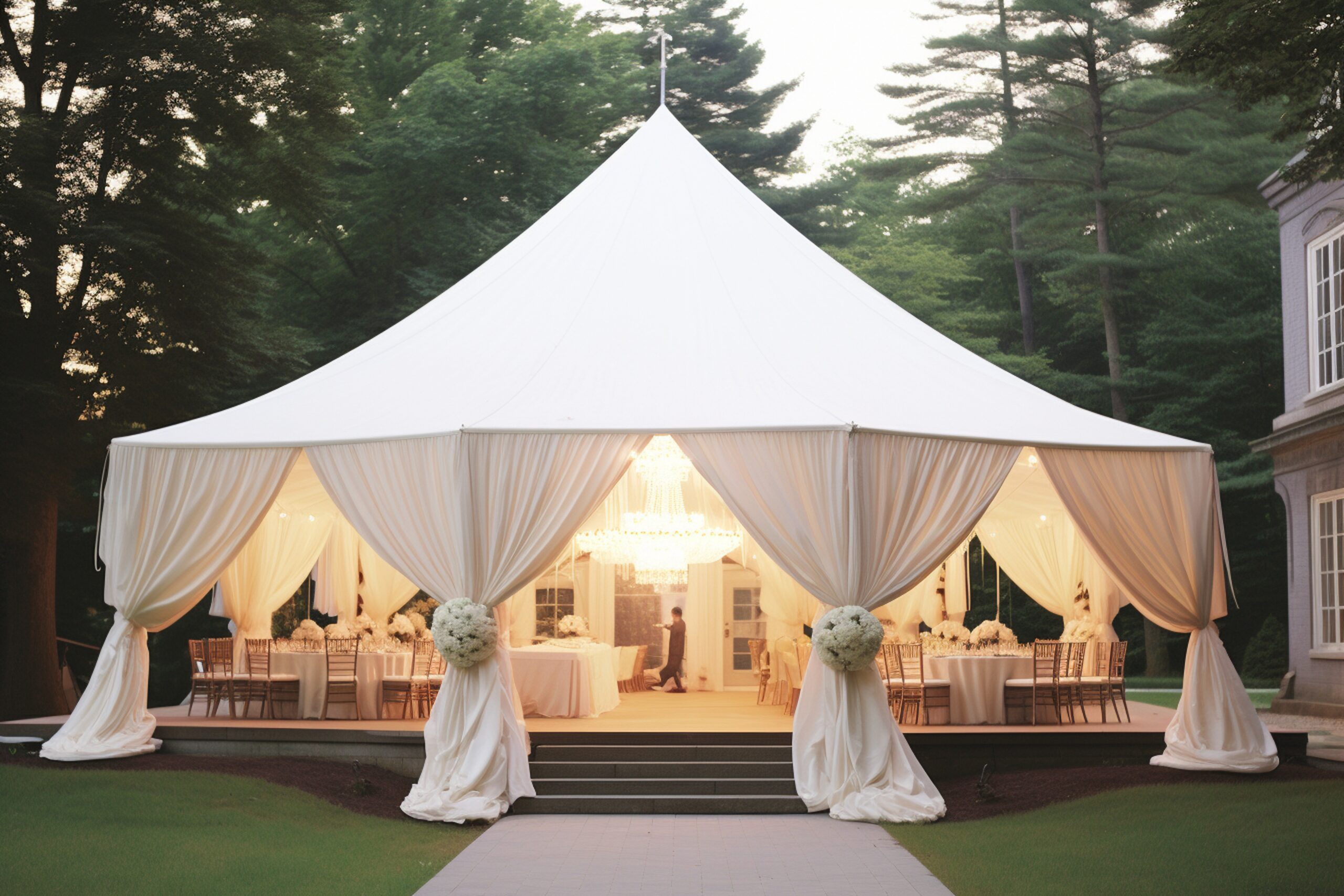 Carpas para bodas al aire libre