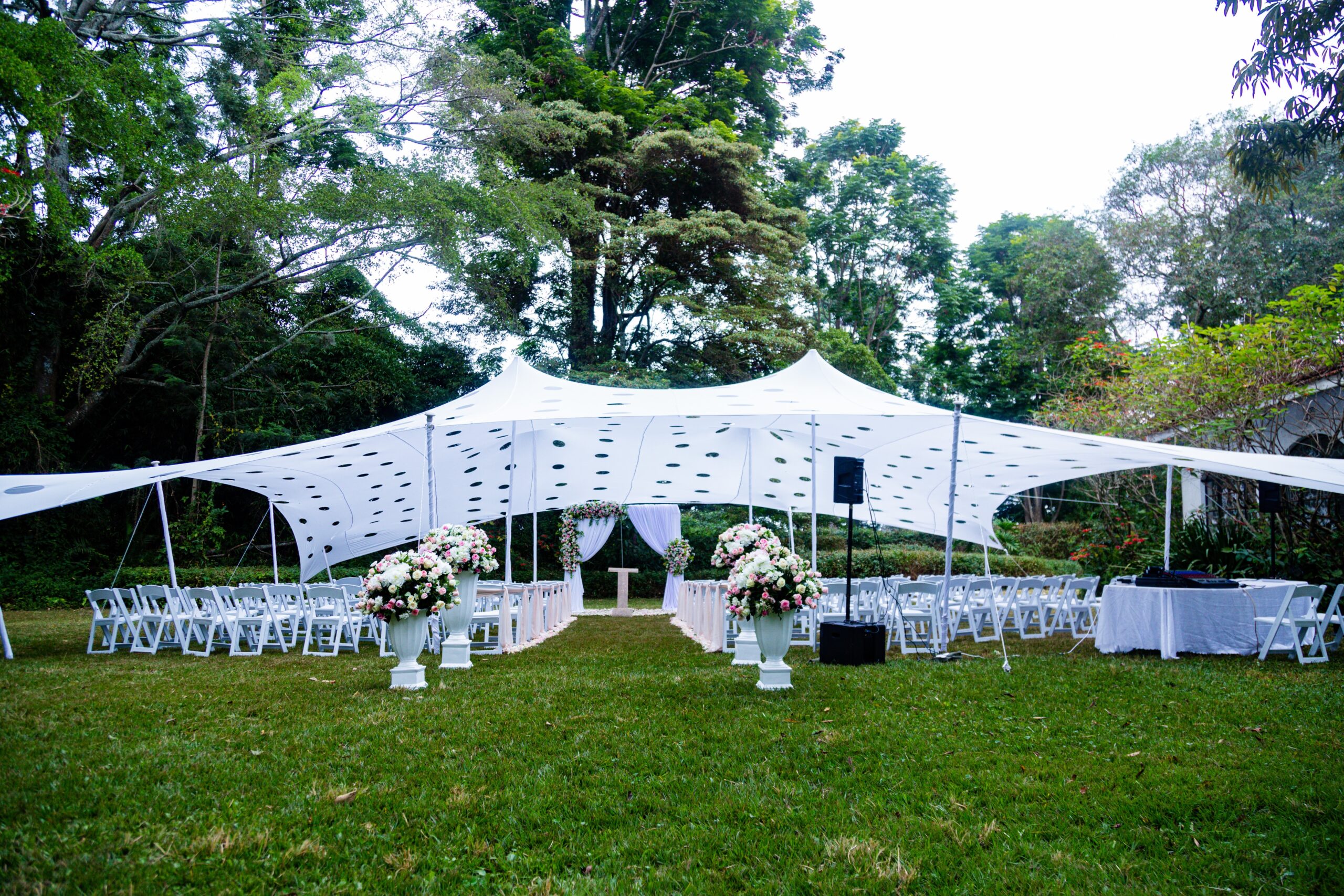 Carpas para eventos al aire libre