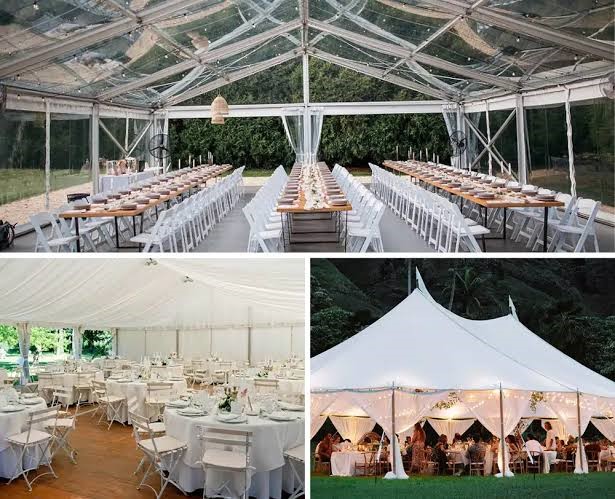 Guía de carpas para eventos al aire libre